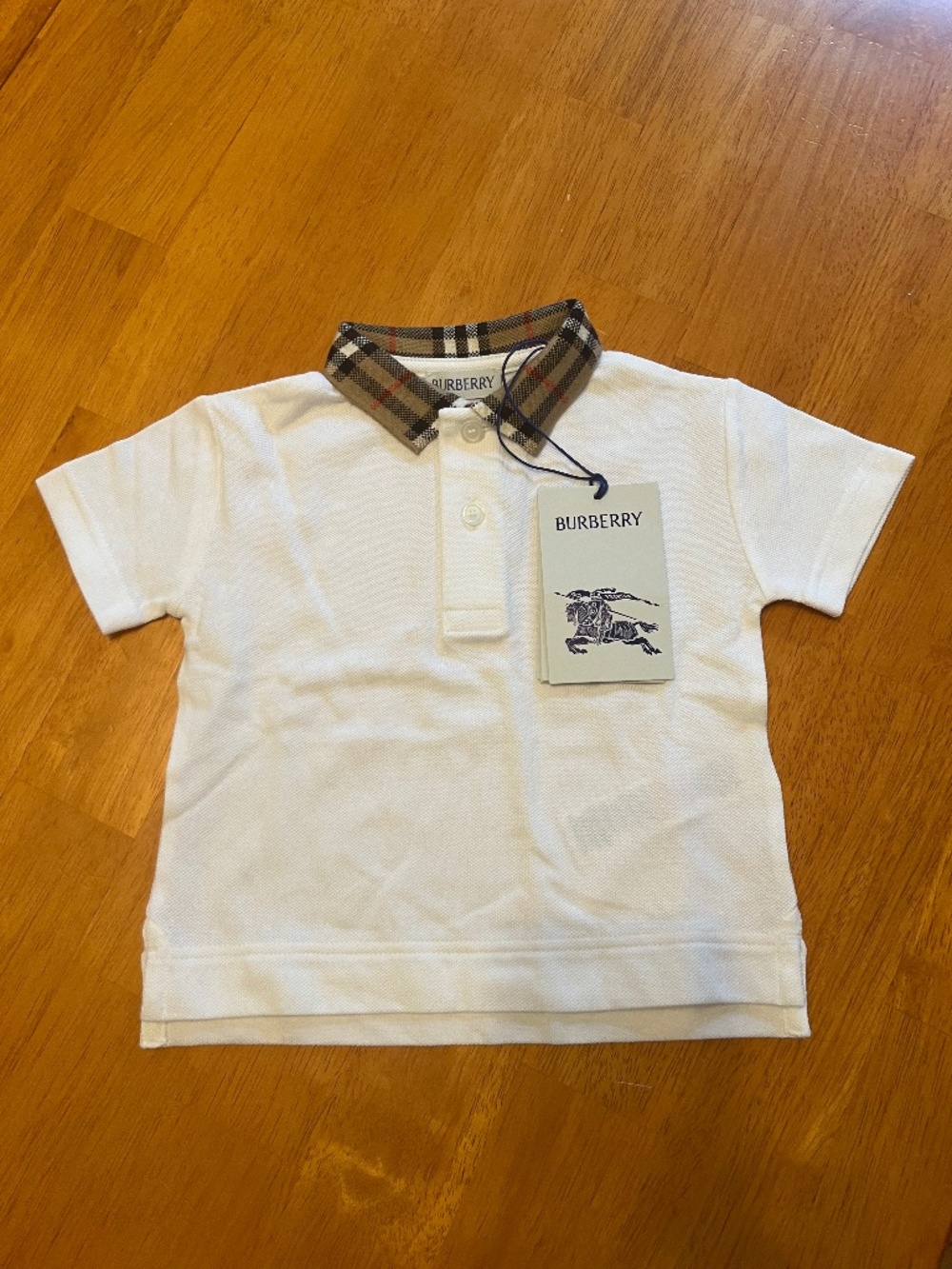 Burberry 12month White Polo